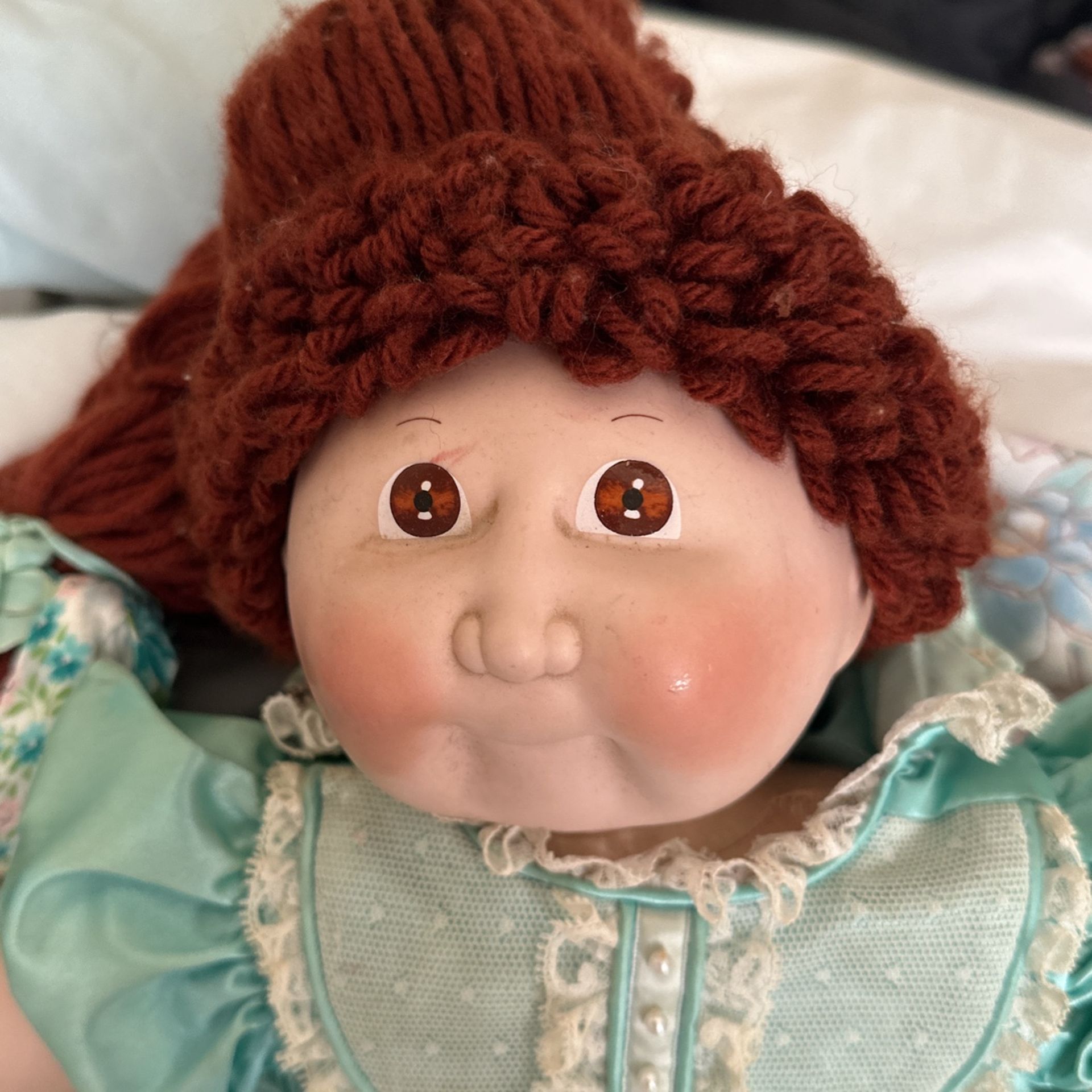 Antique porcelain Cabbage Patch doll