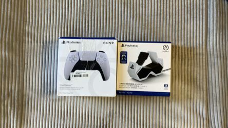 PS5 Controller + Charging Dock (New) - $60