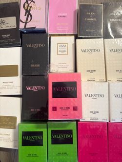 Designer Fragrance Lot – Valentino, Chanel, YSL, Creed