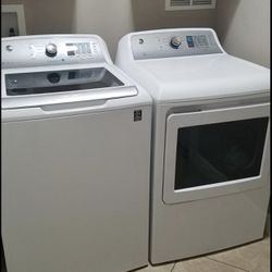 Seven months old washer and dryer