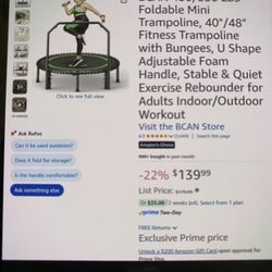 Mini Trampoline 