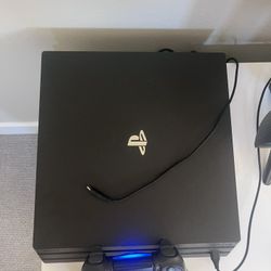 PS4 Pro With Controller 