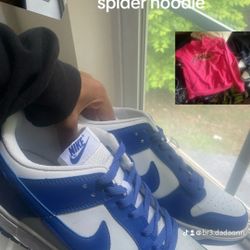 PINK SPIDER HOODIE 