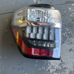 2016 Toyota 4Runner - Driver Side Halogen Tail Light, 