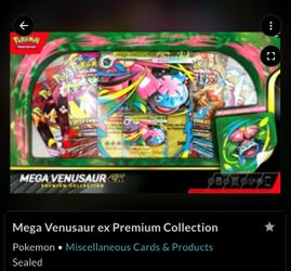 Pokémon Mega Venusaur ex Premium Collection