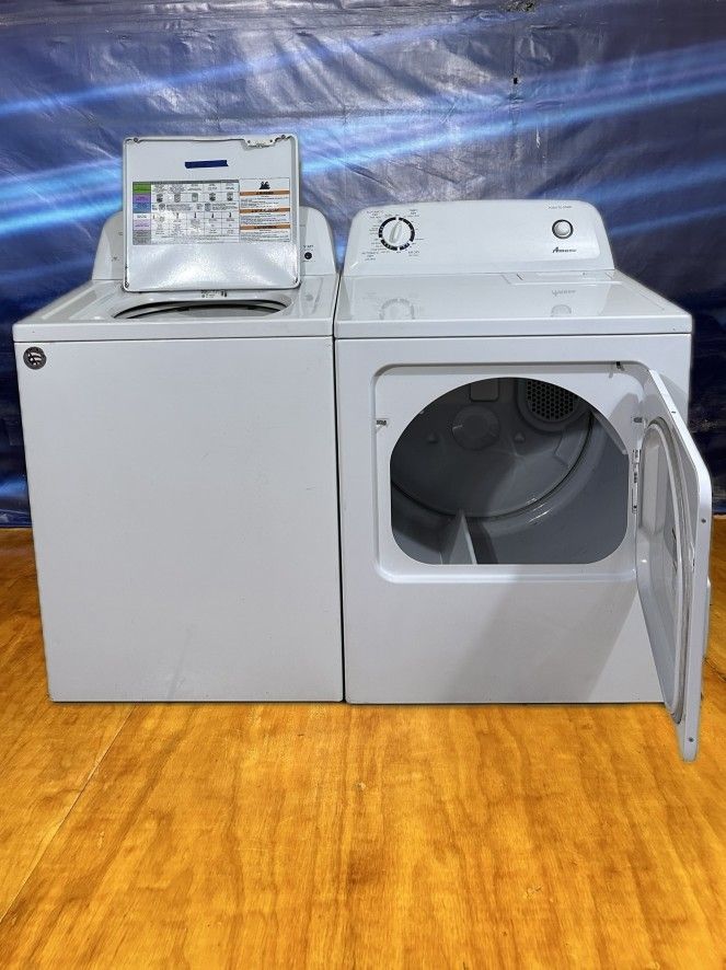 .Amana Washer And Electric Dryer Free Deliver And Install 3 Month Warranty 