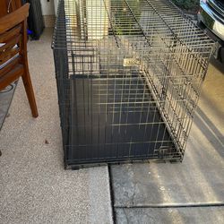 Large dog kennel