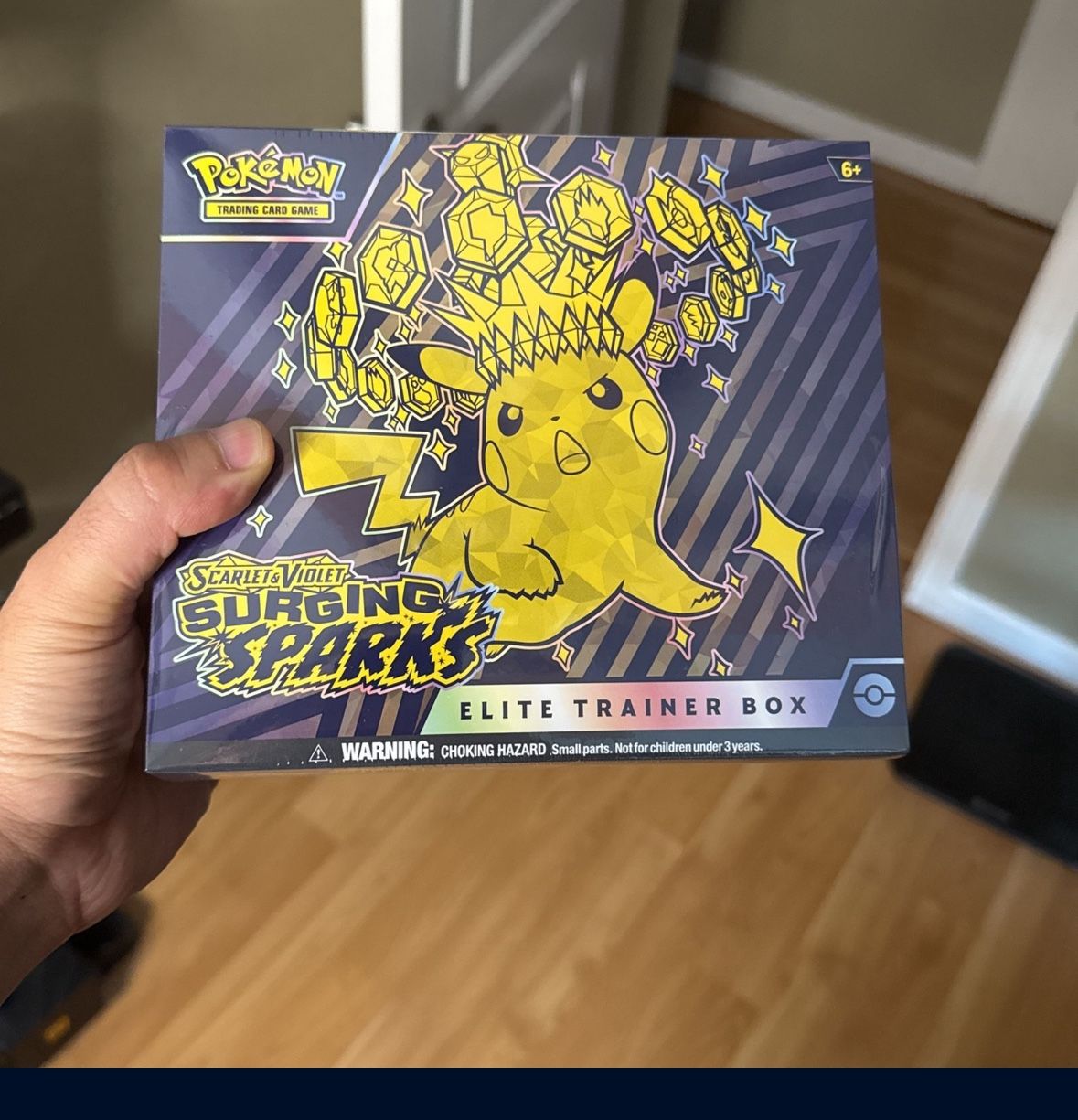 Surging Sparks Pokemon ETB