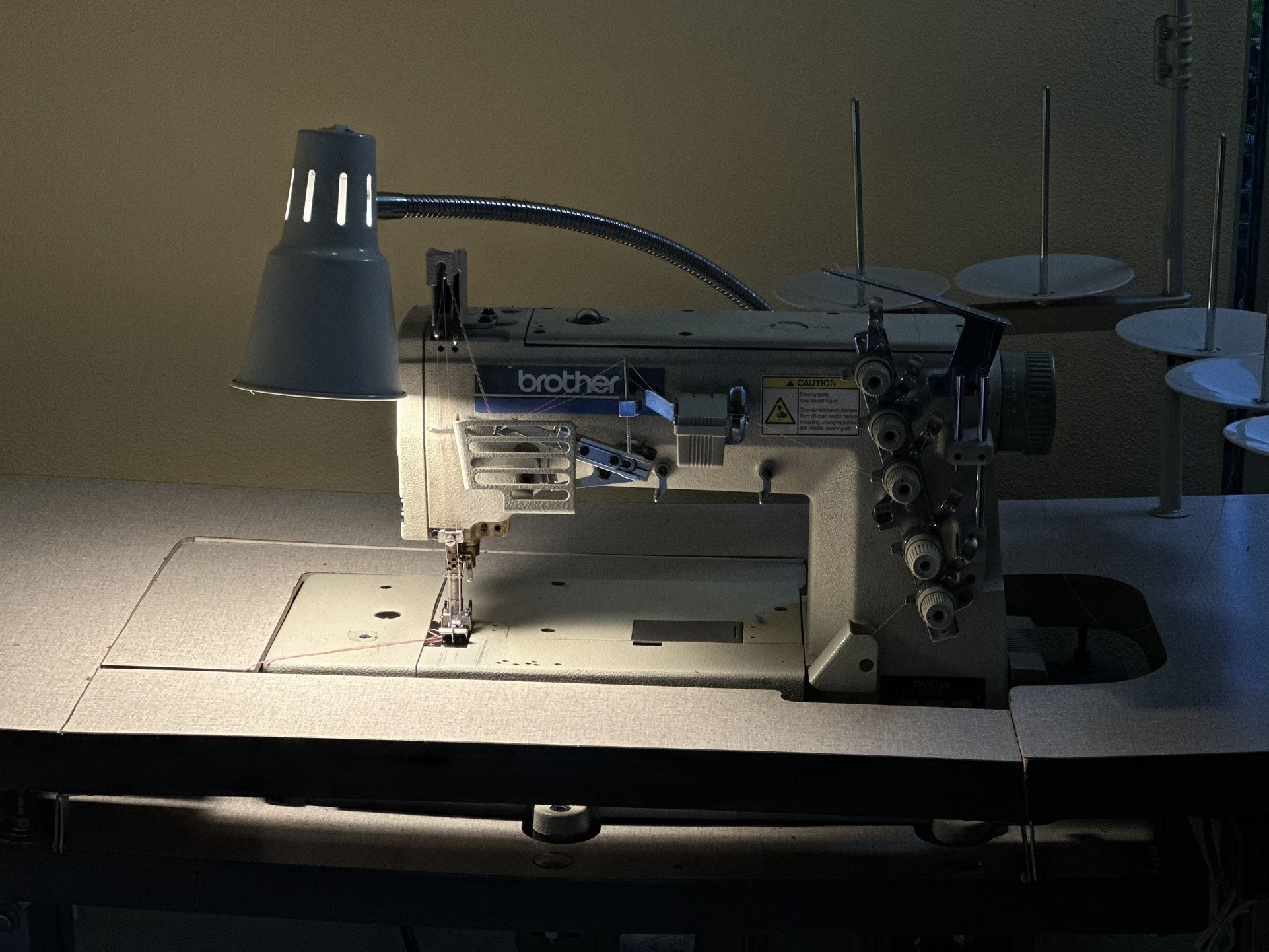 BROTHER COVER STITCH MACHINE - FD4-B272 Coverstitch Machine Used