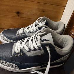 Air Jordan 3 Midnight Navy Men's Size 13