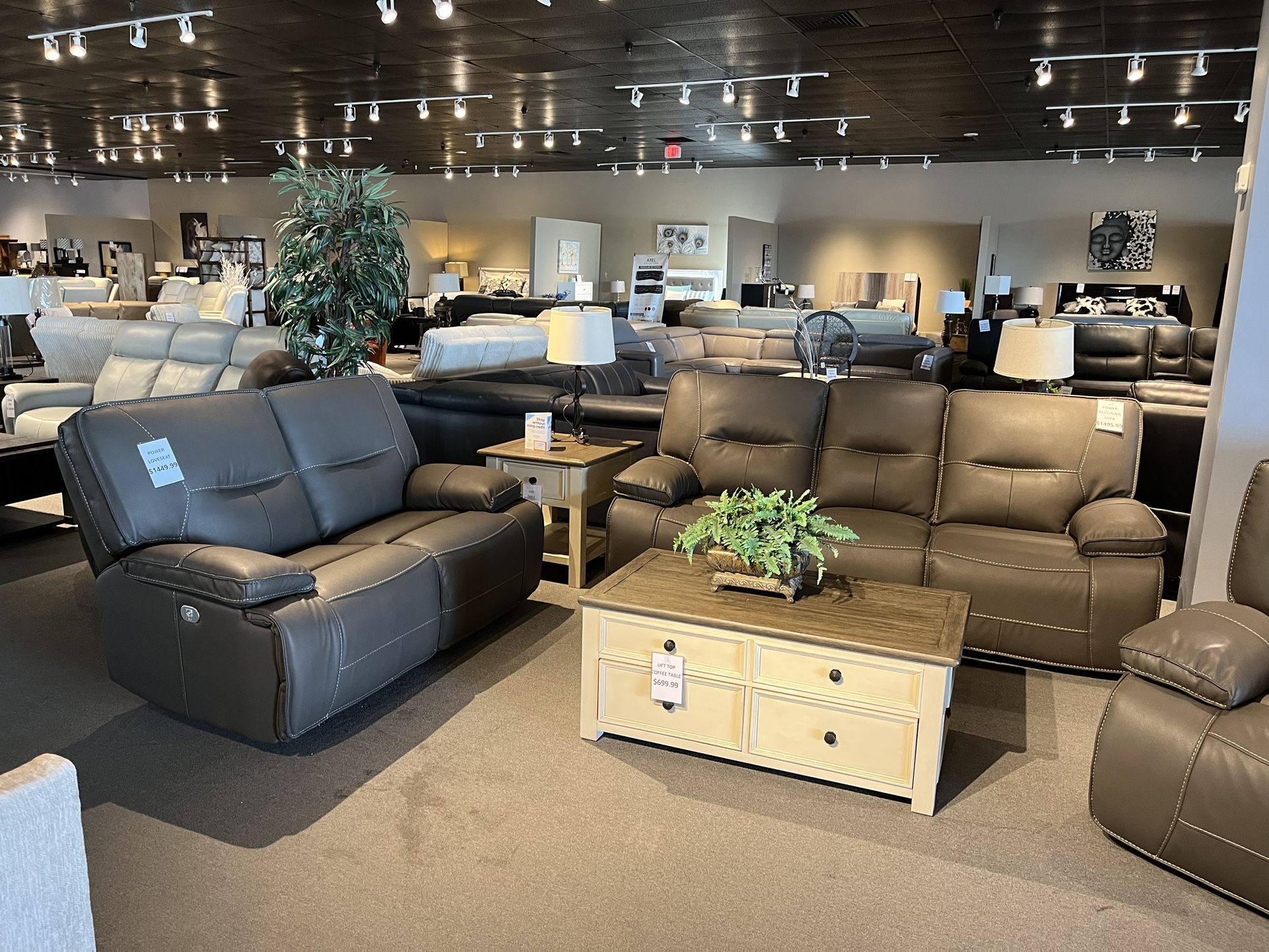Power Reclining Sofa And Loveseat
