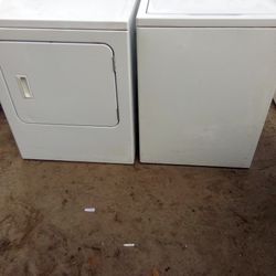 Matching Set Whirlpool Washer And Dryer Working 30 Days Warranty 
