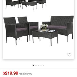 $179 Patio Furniture NEVER OPENED BRAND NEW 