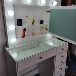 Vanity Desk,tocador,jewerly Mirror