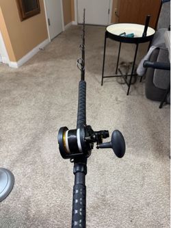 Graphtech/ Penn Fathom 2 Speed Rail Rod Setup