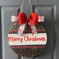 Merry Christmas Door Hanger