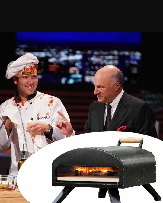 Bertello Outdoor Pizza Oven Pizza Peel Combo BRAND NEW~ Retails $290