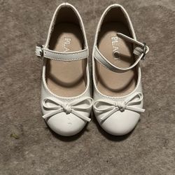 Girl White Toddler Heels