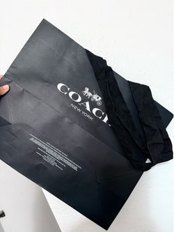 Coach shopping bag