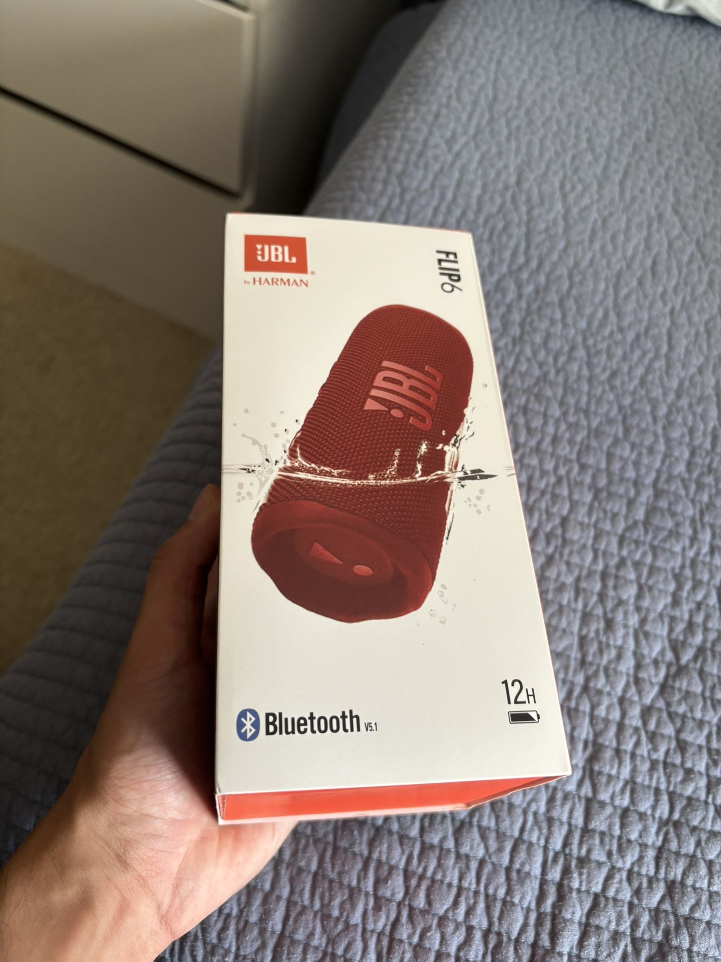 JBL Speaker Flip 6 - Waterproof Speaker (red)