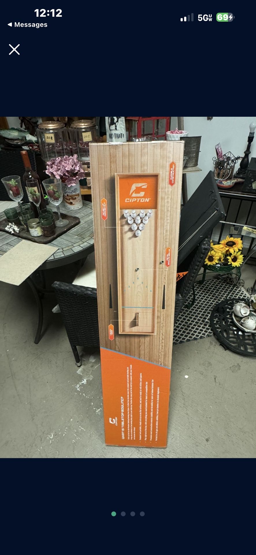 New Box Never Opened Bowling Set Asking 50.00 Was 110.00
