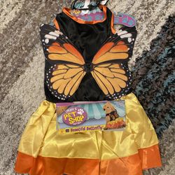 Butterfly Dog Costume (X-Large)