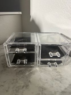 Organizer acrylic 4 drawers