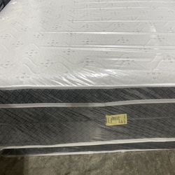 Queen Pillowtop Mattress And Box Spring New In Plastic Free Delivery In Atlanta 