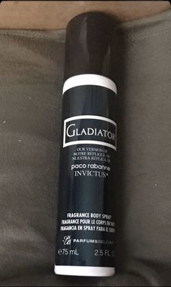 Gladiator paco rabanne -INVICTUS Fragrance body spray 2.5 FL.OZ.