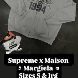 supreme X Maison Margiela