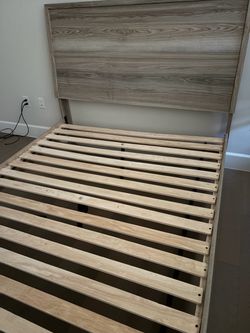 Queen bed frame