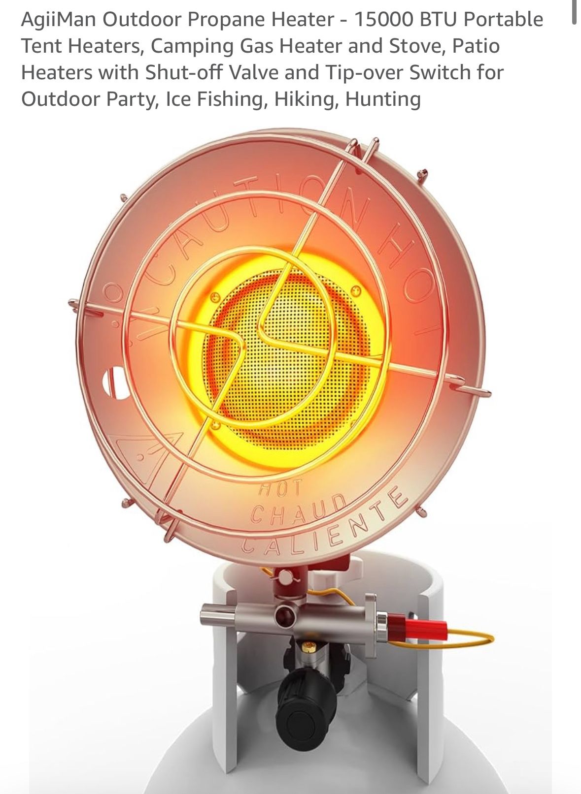 Outdoor Propane Heater