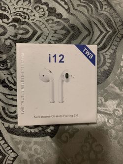i12 Wireless Bluetooth AirPods