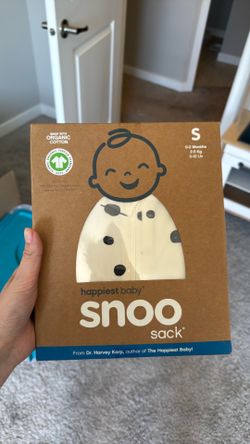 Happiest Baby SNOO Sleep Sack – Size Small (0–2 Months) – Organic Cotton