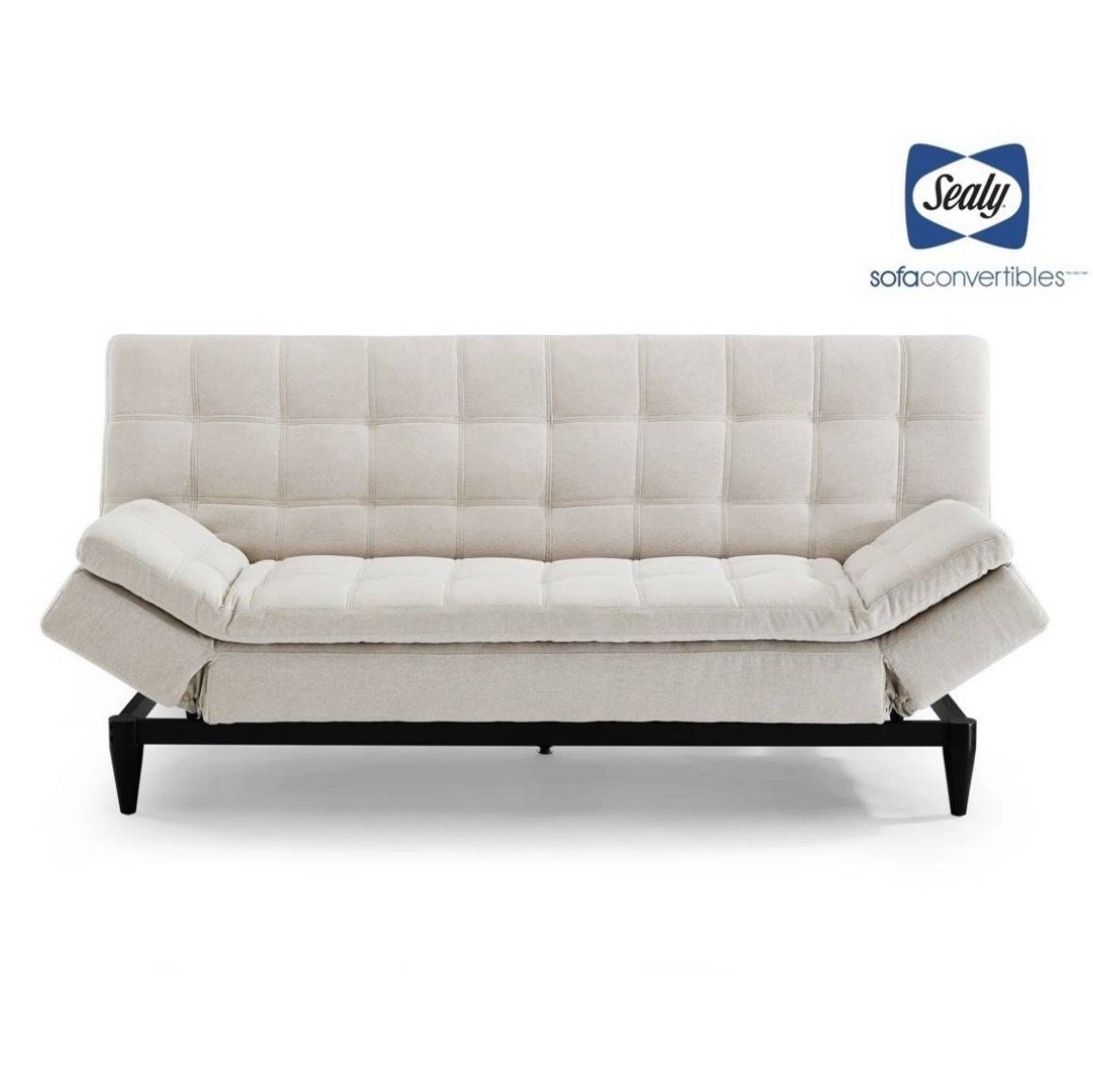 Sealy Futon Montreal Sofa Convertible - Sydney Tan