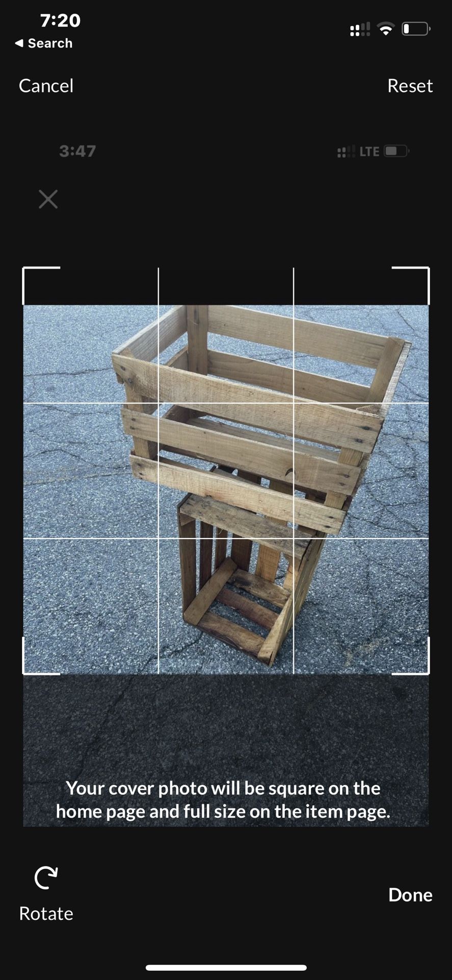 wooden Stackable Crates