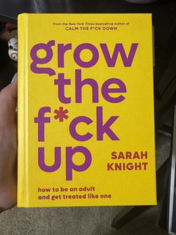 Book (GROW THE F*CK UP)