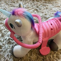 Unicorn Horse Ride On For Kids