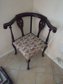 Vintage Corner Chair