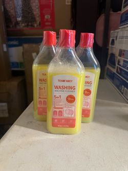 Teamfancy Washing Machine Cleaner 3PK $40 Value