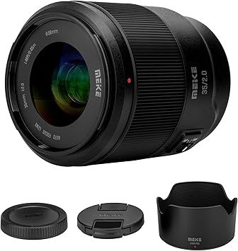 Meike 35mm F2.0 Auto Focus Full Frame STM Stepping Motor Lens Compatible with Nikon Z Mount Cameras