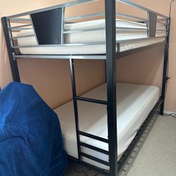 Bunk Bed , Black 