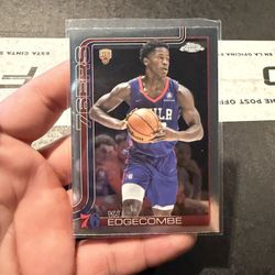 Vj Edgecomb Rookie Card 