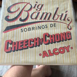 1972 Original Big Bambu Record With Rolling Paper