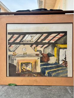 Churchill - Interior Hand Signed Lithograph A.P