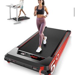 Walking Pad with Incline,XBD Under Desk Treadmill for Home Small Office,2.5HP Low Noise Portable Treadmill with 330 Lbs Capacity,Remote Control and LE
