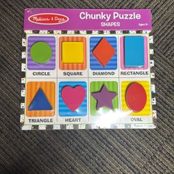 Brand New Melissa & Doug Puzzle 