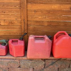 Gaz Cans, 5 Gal, 5Gal , 2 Gal , 1 Gal