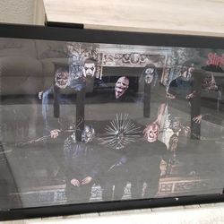 Slipknot poster And frame