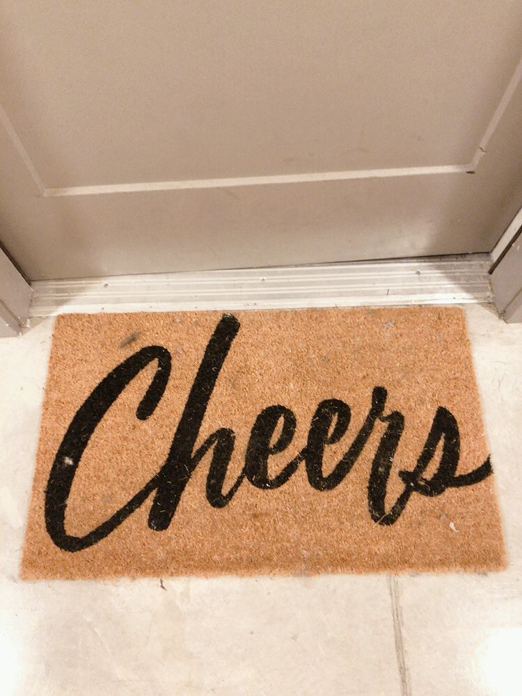 Cheers Door Mat